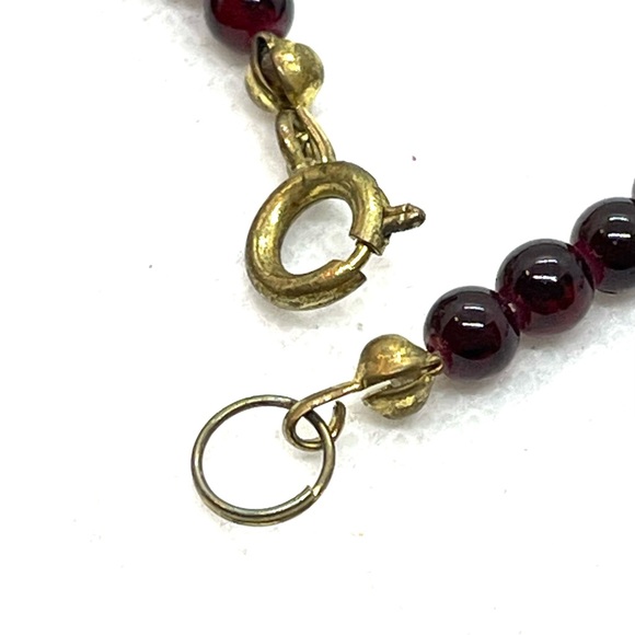 15” Garnet Necklace - Picture 4 of 4